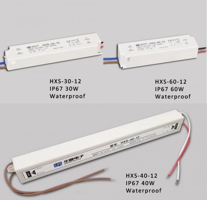 LEDの印IP67の防水電源プラスチック ハウジング60W 12V 5A LEDの運転者 2